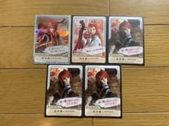 Thunderbolt Fantasy 浪巫謠セリフコレクションカード5枚セットのサムネイル