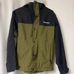 Columbia マウンテンパーカー オムニヒート カーキ×ブラック