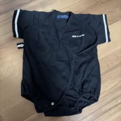 COMME CA DU MODE ベビー甚平 ロンパース 黒のサムネイル