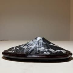 山形 水石 黒白模様 約18cm BLS-X8540｜商品検索｜タイルの名古屋モザイク工業株式会社 水石