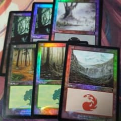 オデッセイ 基本土地 foil mtg - メルカリ