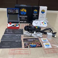 NEOGEO mini 本体 ＋PAD 2個 ＋ HDMIケーブル フルセット！のサムネイル
