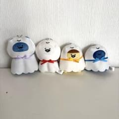 お文具といっしょ てるてる坊主 マスコットキーチェーン