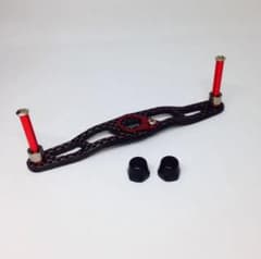 軽量9g アブ ダイワ用 アメリカ製 溶岩カーボンハンドル 100mmのサムネイル