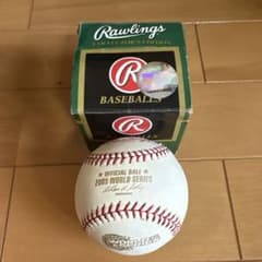 MLBワールドシリーズ2005年記念球　シカゴホワイトソックス　箱付き　井口資仁 MLBワールドシリーズ2005年記念球 シカゴホワイトソックス 箱付き 井口