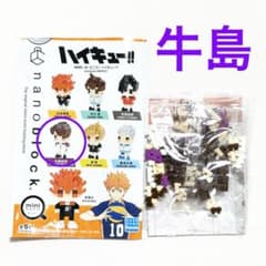 新品】 ハイキュー ナノブロック ミニナノ 牛島 牛島若利 牛若 白鳥沢