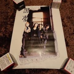 【超貴重】黒夢 オフィシャルポスター 黒夢②のサムネイル