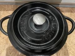 ボンボネール ココット 鍋/ブラック20cmのサムネイル