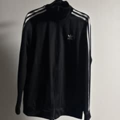 adidas ファイヤーバードトラックジャケット ブラック L - メルカリ