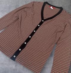 YAMANE フランス製 ボーダーカーディガン 2 Y2K evisu エヴィス - メルカリ
