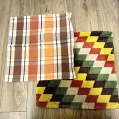 クッションカバー　ニトリ　45×45のサムネイル