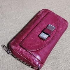 Chloe　クロエ　長財布　レンガ色のサムネイル