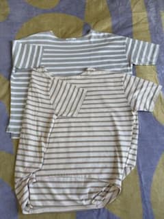 Samansa Mos2 ボーダー 半袖 Tシャツ 2枚セットのサムネイル