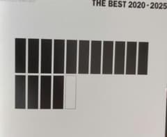 Snow Man THE BEST 2020-2025 CD　歌詞カードのサムネイル