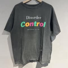 セントマイケル Tシャツ CONTROL ダメージ ヴィンテージ カラー ロゴ 