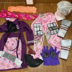 戦国BASARA 長曾我部元親　コスプレ　衣装　フルセット　ウィッグ付きのサムネイル
