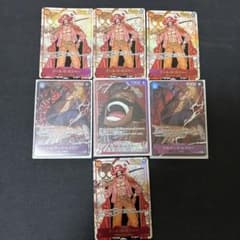 ゴール・D・ロジャー　リーパラsec シークレット　パラレル　4枚セット ゴール・D・ロジャー リーパラsec シークレット パラレル 4枚セット