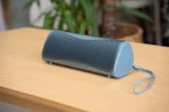 KEF Muo第二世代 ブルー ポータブルBluetoothスピーカー 本体 - メルカリ