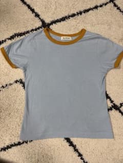 Ray BEAMS リンガーTシャツ ライトブルーのサムネイル
