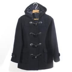 極美品✦ EASTBOY Venus ジップ付き ダッフルコート 黒 フード付き Venus ダッフルコート（ダブルフェィス/袖裏地・ジップ付） | 【公式