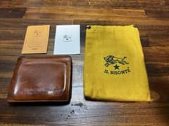お*茶様 イルビゾンテ　IL BISONTE 二つ折り財布 キャメルのサムネイル