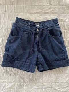 zucca デニムショートパンツ ドローストリング仕様のサムネイル