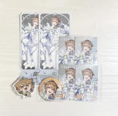 にじさんじ8周年 メタルカード チケット風 缶バッジ アクリルブロック