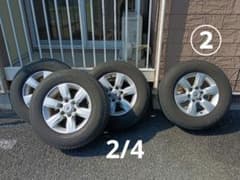 150プラド中期純正 ② 1/4 YOKOHAMA GEOLANDAR A/T - メルカリ
