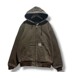 80's~ Carhartt J282 アクティブジャケット ブラウン L - メルカリ