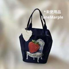 ⭐︎未使用品 JaneMarple ストロベリー柄トートバッグ ⭐︎未使用品 JaneMarple ストロベリー柄トートバッグ - メルカリ
