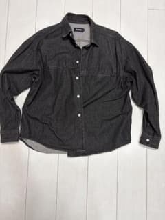 XLARGE デニムシャツ ブラックのサムネイル