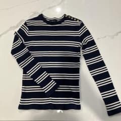 &byP&D ボーダー リブニット 長袖のサムネイル