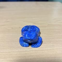 ラピスラズリ カエルの置物 約5cmのサムネイル
