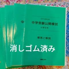 能開センター2019年度小6公開模試 (3月算数問題無し)のサムネイル