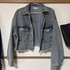 INGNI クロップドデニムジャケット Fサイズのサムネイル