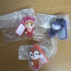 アンパンマン めじるしアクセサリー ガチャ 3種　ドキンちゃん　バイキンマンのサムネイル