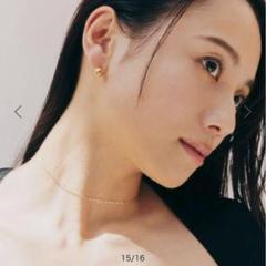 mallow AOI×ARTIDA OUD K18 ペタルチェーン ネックレス basic] K18 マットペタルチェーン ネックレス｜ARTIDA OUD（アル
