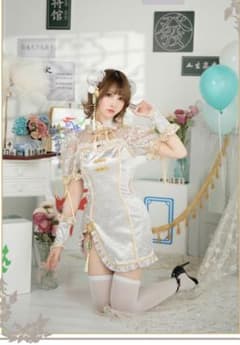 フラワーレース麻雀ワンピース【Malymoon/マリームーン】のサムネイル