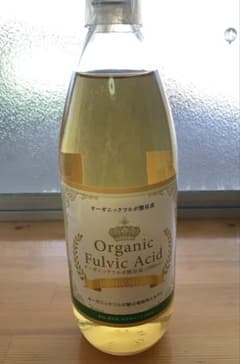 オーガニックフルボ酸原液1000ml(軽量カップと使い方付き)のサムネイル