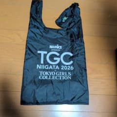 TGC新潟　限定エコバッグ　黒のサムネイル