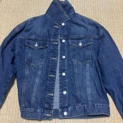 ダークブルー デニムジャケットのサムネイル