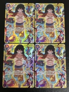 ワンピースカード モンキー・D・ルフィ SEC 4枚セット OP09-119 - メルカリ