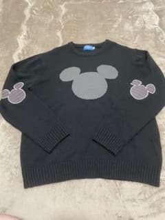 東京ディズニーリゾート ミッキー ニット ブラック Lのサムネイル