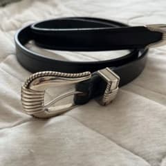 MONITALY Extra Long Leather Belt 3020 - メルカリ