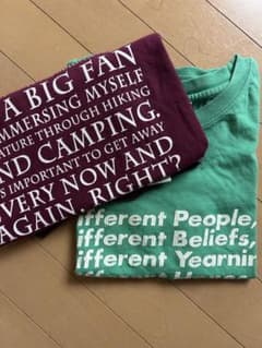 コットンTシャツ 2枚セットのサムネイル