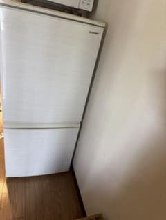 SHARP 冷蔵庫 SJ-D14F-W 本体 2ドアのサムネイル