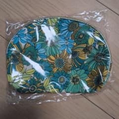 nostal ラウンドポーチ 花柄