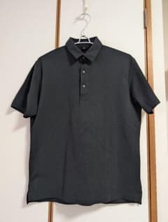 無印良品　ポロシャツ　黒のサムネイル