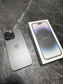 Apple iPhone 14 Pro Max 256GBスペースブラック 本体のサムネイル