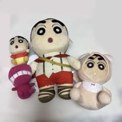 クレヨンしんちゃん ぬいぐるみ 4点セット
